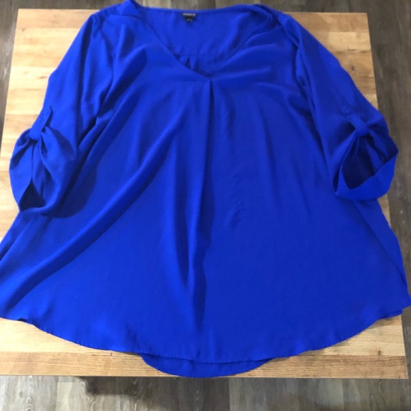torrid Tops - Torrid Electric Blue Blouse